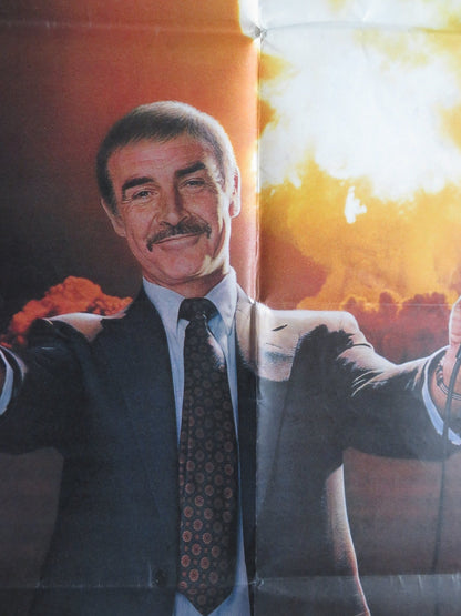 WRONG IS RIGHT US SUBWAY POSTER SEAN CONNERY 1982 Rendezvous Cinema Movie posters