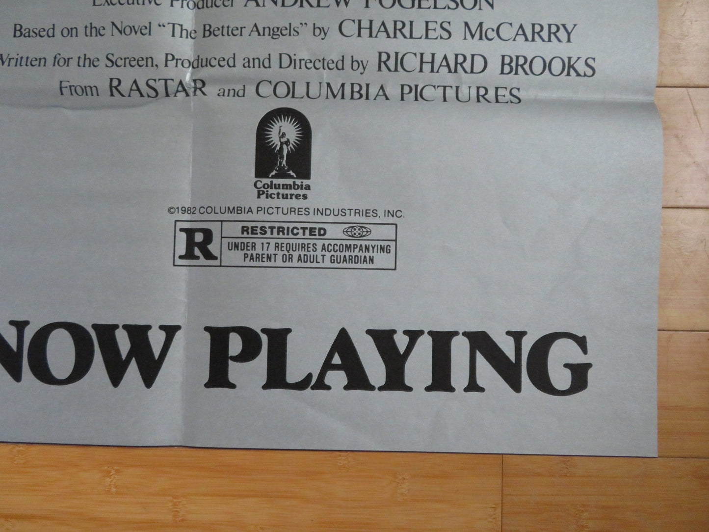 WRONG IS RIGHT US SUBWAY POSTER SEAN CONNERY 1982 Rendezvous Cinema Movie posters