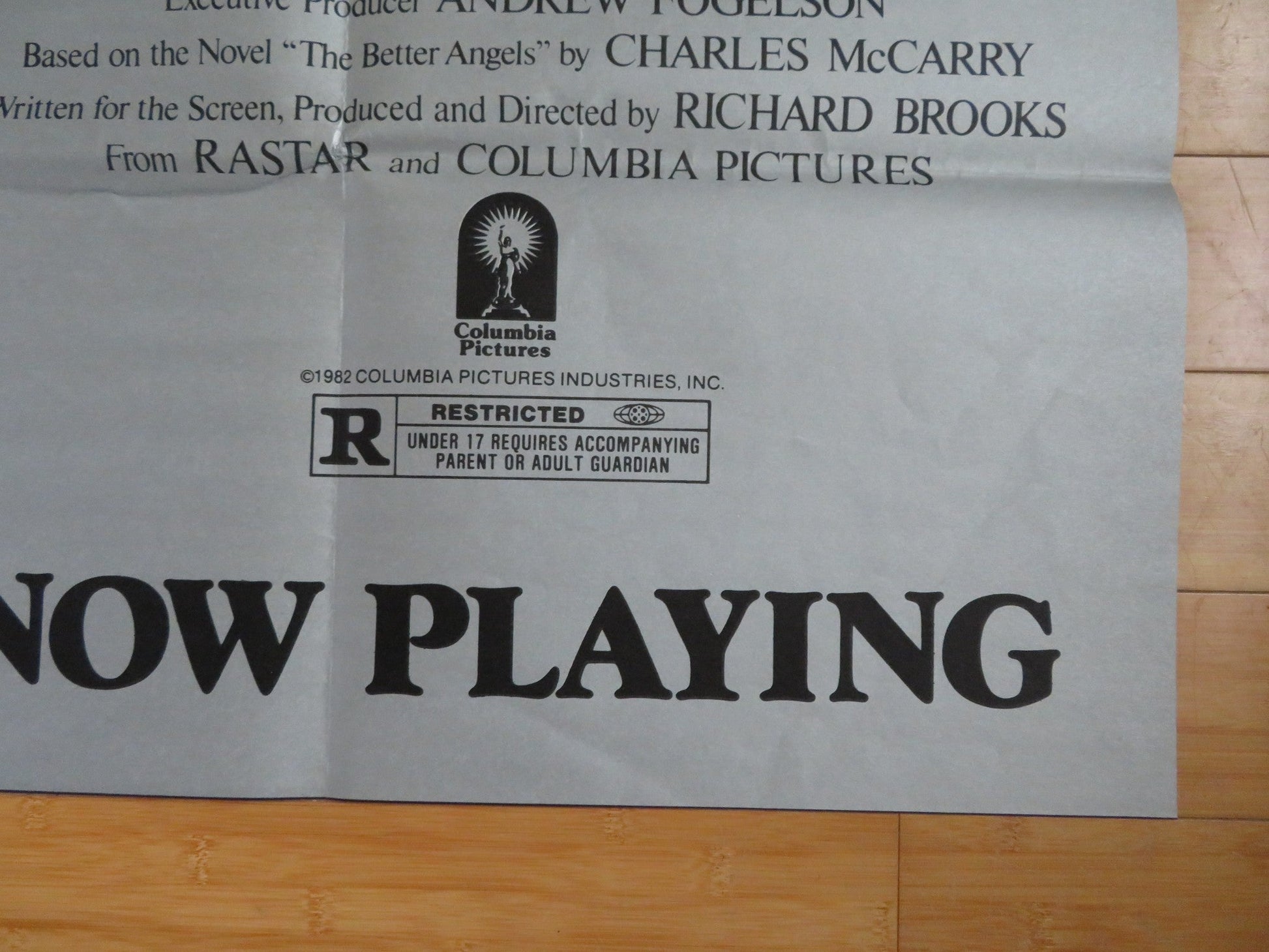 WRONG IS RIGHT US SUBWAY POSTER SEAN CONNERY 1982 Rendezvous Cinema Movie posters