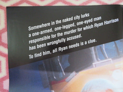 WRONGFULLY ACCUSED FOLDED US ONE SHEET POSTER LESLIE NIELSON KELLY LEBROCK 1998 Movie posters