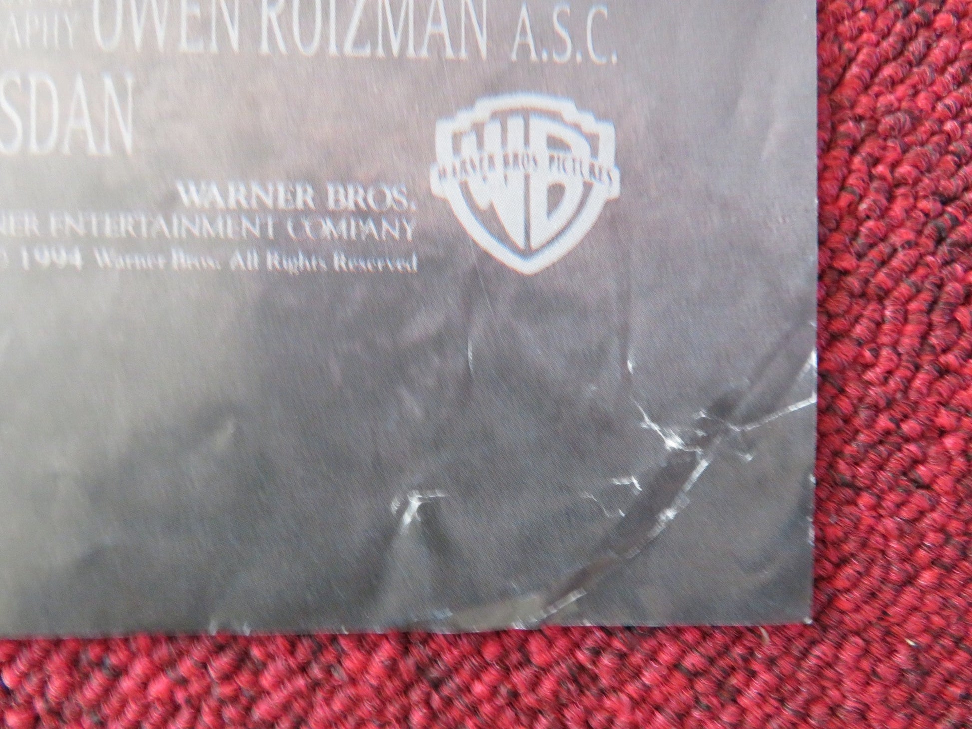 WYATT EARP DUTCH POSTER KEVIN COSTNER GENE HACKMAN 1994 Rendezvous Cinema Movie posters