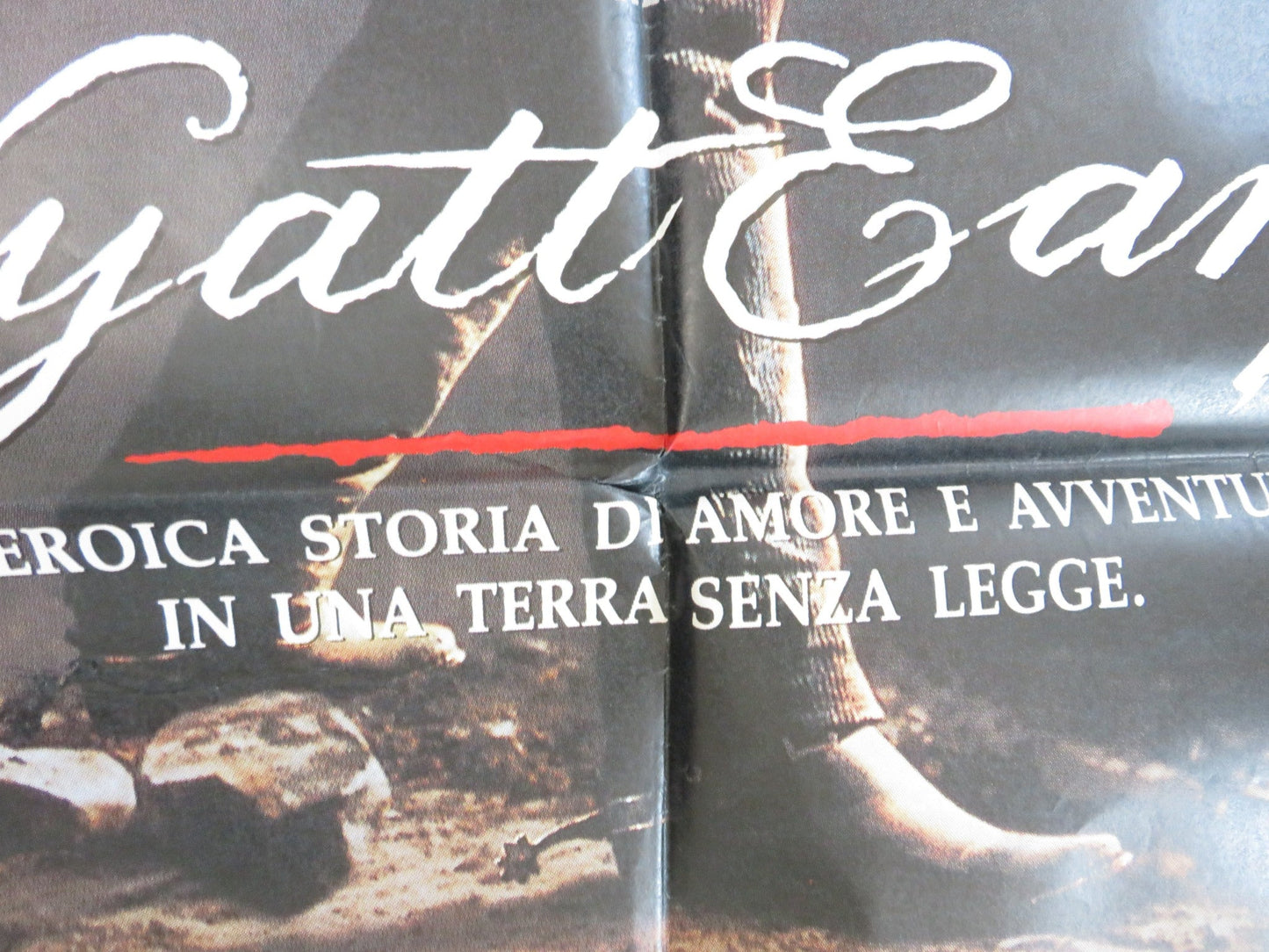 WYATT EARP ITALIAN 2 FOGLIO POSTER KEVIN COSTNER GENE HACKMAN 1994 Rendezvous Cinema Movie posters