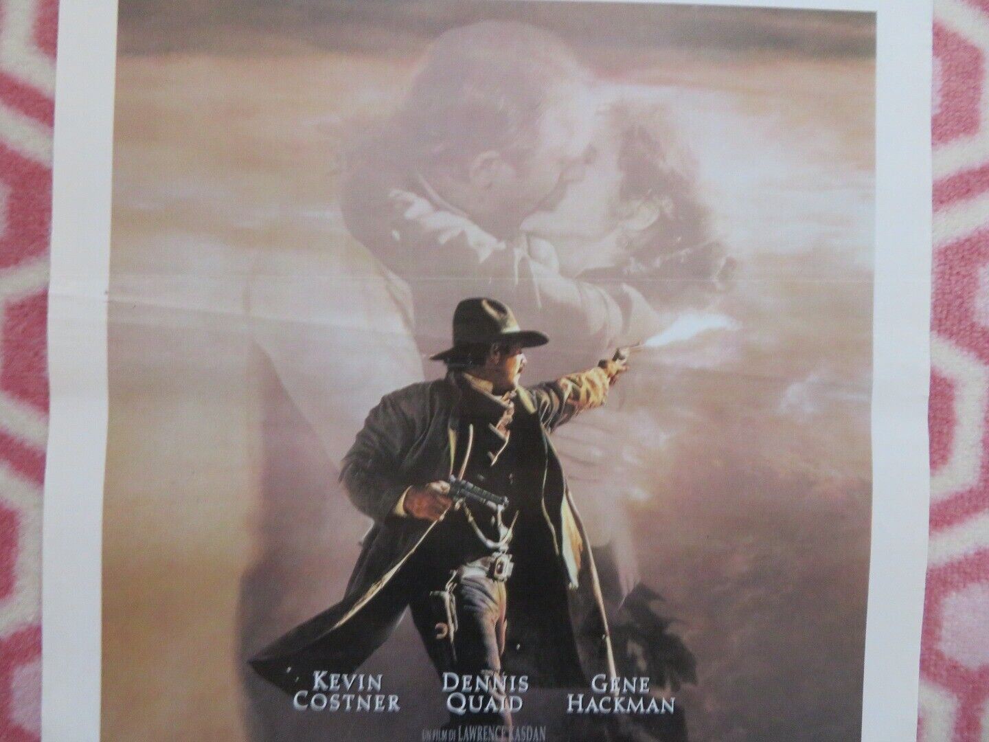 WYATT EARP ITALIAN LOCANDINA (27.5"x13") POSTER COSTNER QUAID 1994 Movie posters