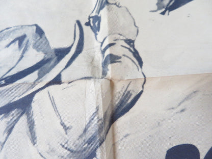 WYOMING WILDCAT FOLDED US ONE SHEET POSTER DON BARRY JULIE DUNGAN R1950 Rendezvous Cinema Movie posters