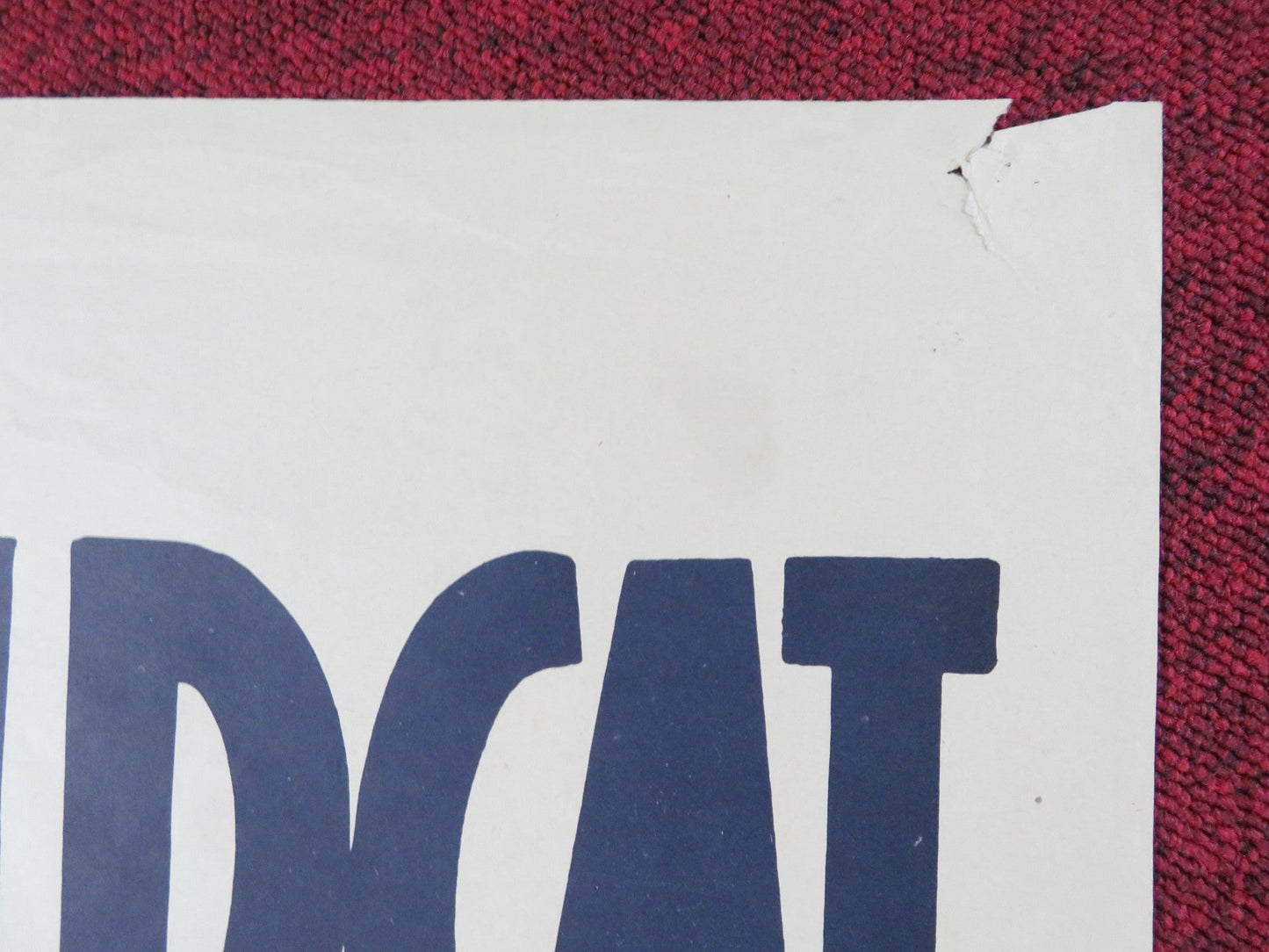 WYOMING WILDCAT FOLDED US ONE SHEET POSTER DON BARRY JULIE DUNGAN R1950 Rendezvous Cinema Movie posters