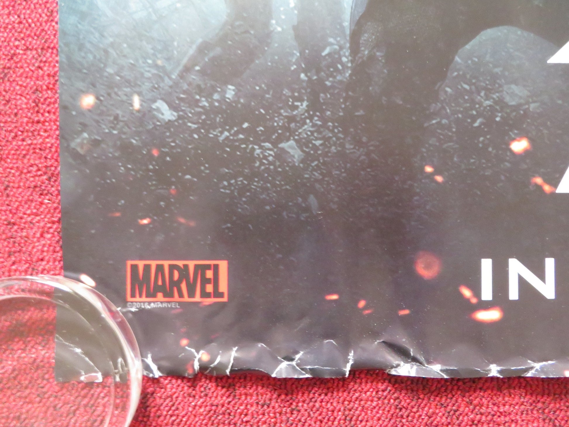 X - MEN: APOCALYPSE UK QUAD (30"x 40") ROLLED POSTER JAMES MCAVOY FASSBENDER 2016 Rendezvous Cinema Movie posters