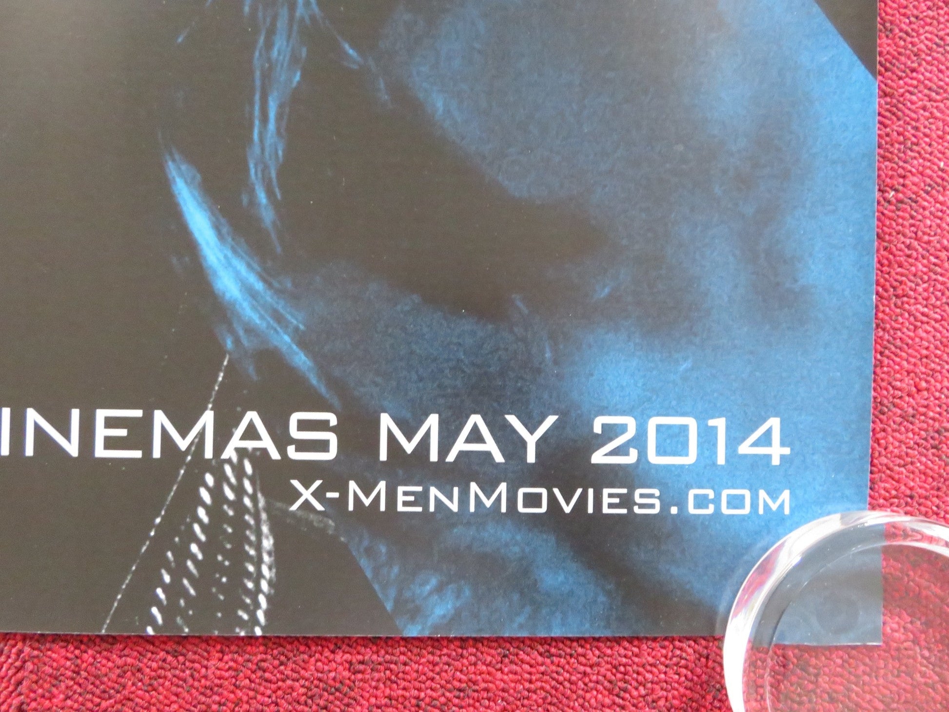 X - MEN: DAYS OF FUTURE PAST - A UK QUAD (30"x 40") ROLLED POSTER P. STEWART 2014 Rendezvous Cinema Movie posters
