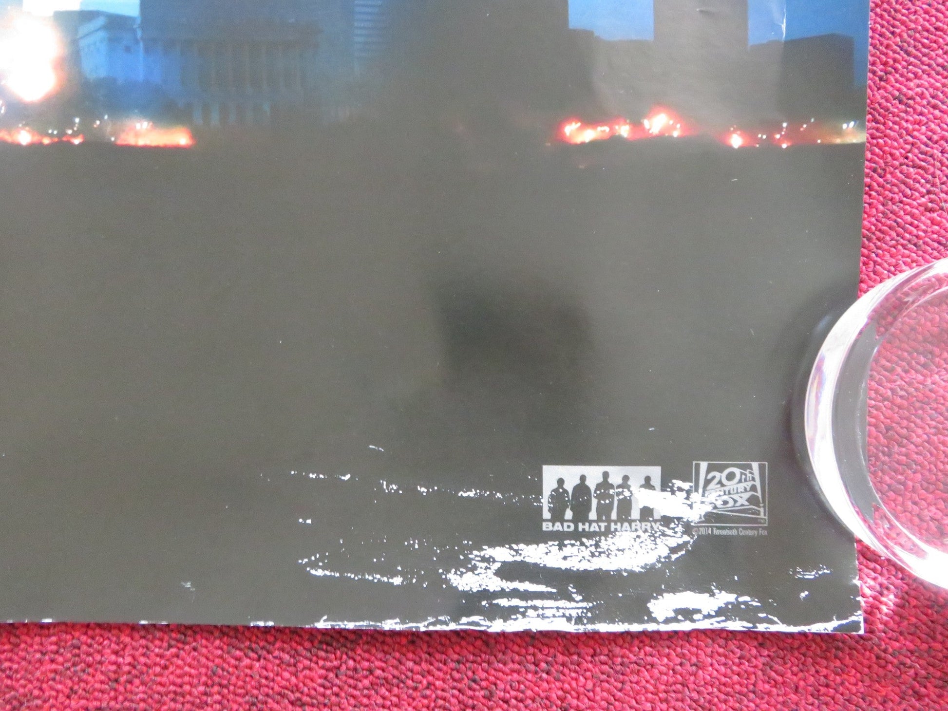 X - MEN: DAYS OF FUTURE PAST - B UK QUAD (30"x 40") ROLLED POSTER P. STEWART 2014 Rendezvous Cinema Movie posters