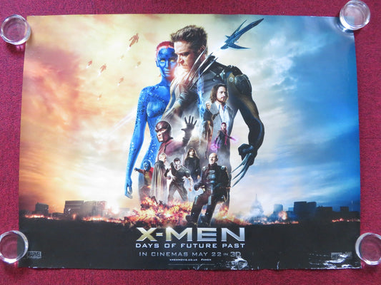 X - MEN: DAYS OF FUTURE PAST - B UK QUAD (30"x 40") ROLLED POSTER P. STEWART 2014 Rendezvous Cinema Movie posters