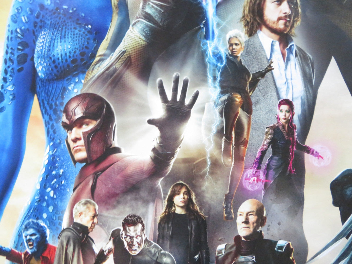 X - MEN: DAYS OF FUTURE PAST - B UK QUAD (30"x 40") ROLLED POSTER P. STEWART 2014 Rendezvous Cinema Movie posters