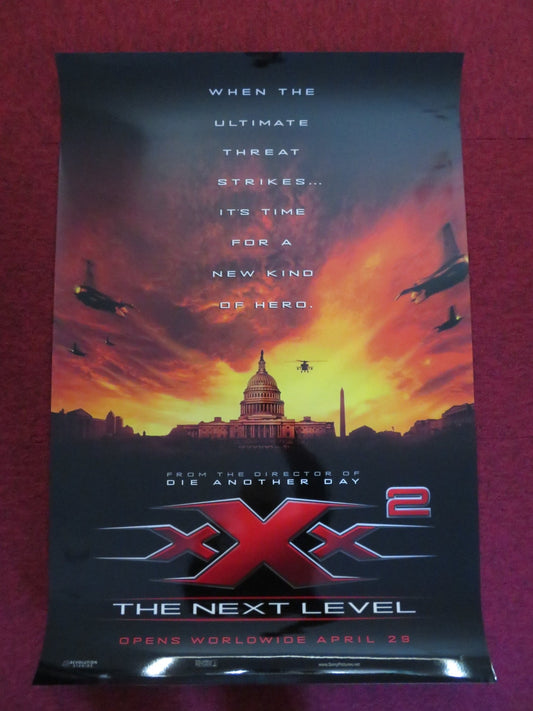XXX 2 / THE NEXT LEVEL - B US ONE SHEET ROLLED POSTER ICE CUBE WILLEM DAFOE 2007 Rendezvous Cinema Movie posters