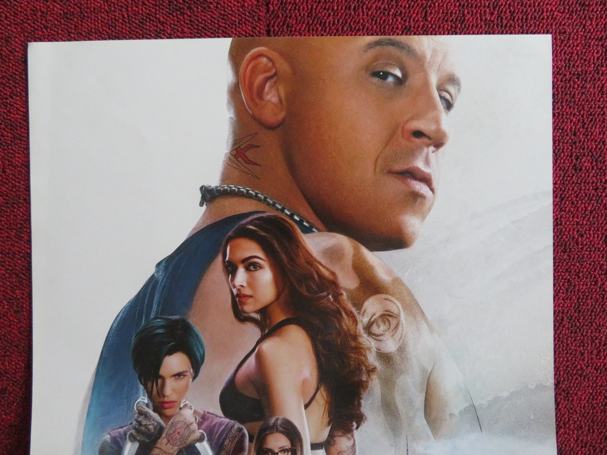 XXX: RETURN OF XANDER CAGE ITALIAN LOCANDINA POSTER VIN DIESEL DONNIE YEN 2017 Rendezvous Cinema Movie posters