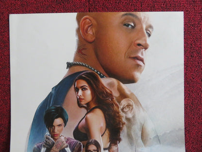 XXX: RETURN OF XANDER CAGE ITALIAN LOCANDINA POSTER VIN DIESEL DONNIE YEN 2017 Rendezvous Cinema Movie posters