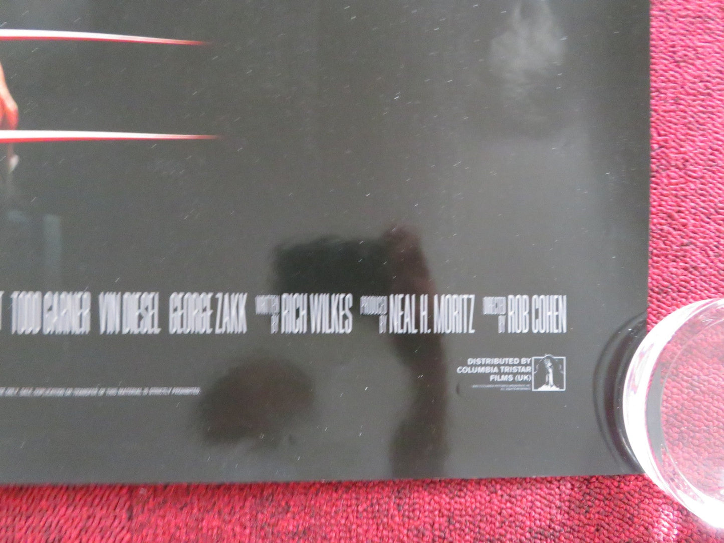 XXX UK QUAD (30"x40") ROLLED POSTER VIN DIESEL SAMUEL L. JACKSON 2002 Rendezvous Cinema Movie posters