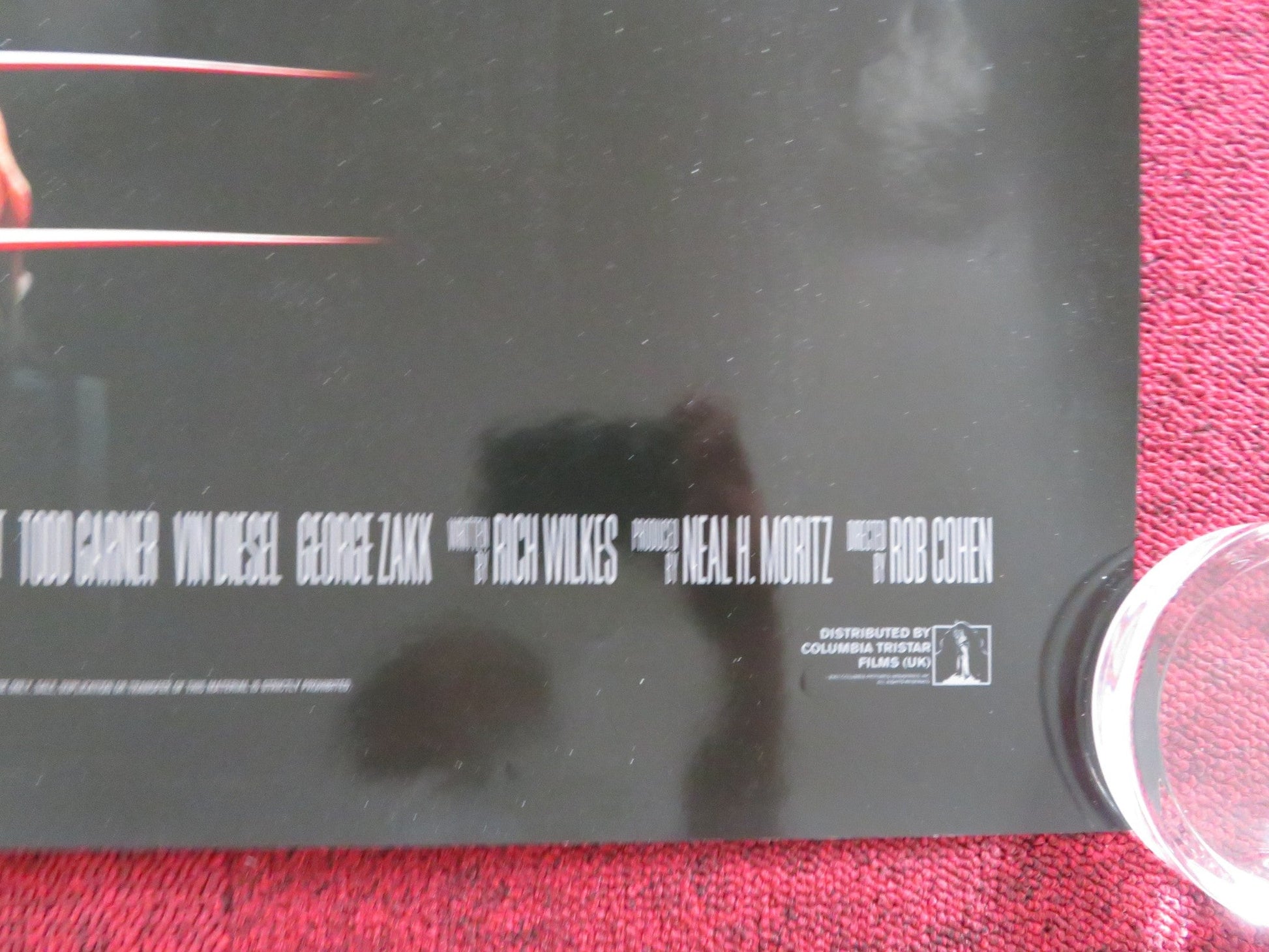 XXX UK QUAD (30"x40") ROLLED POSTER VIN DIESEL SAMUEL L. JACKSON 2002 Rendezvous Cinema Movie posters