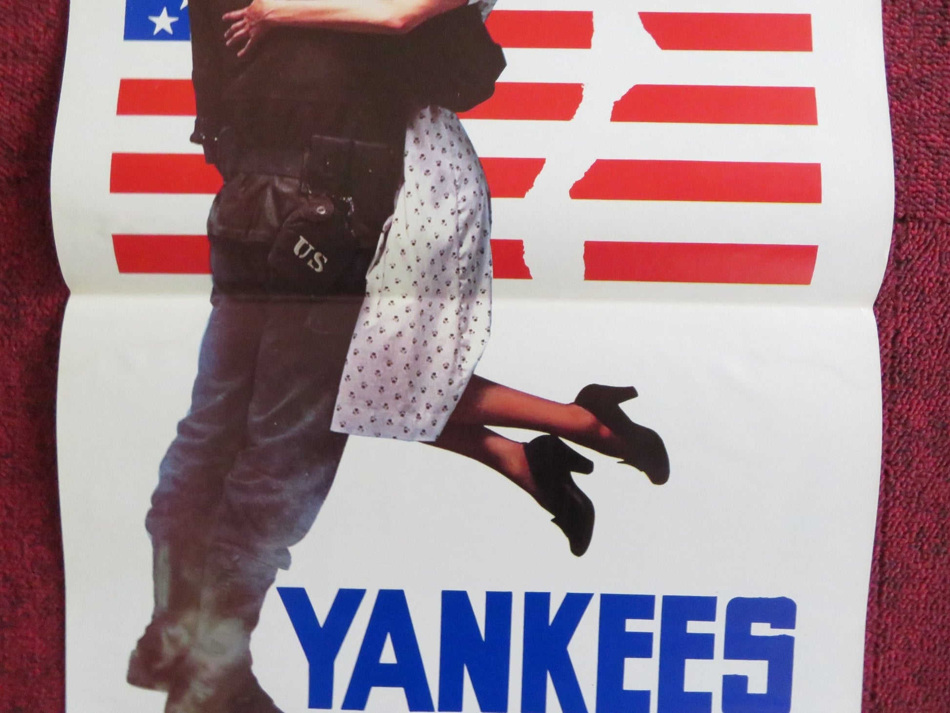 YANKEES ITALIAN LOCANDINA POSTER RICHARD GERE VANESSA REDGRAVE 1980 Rendezvous Cinema Movie posters