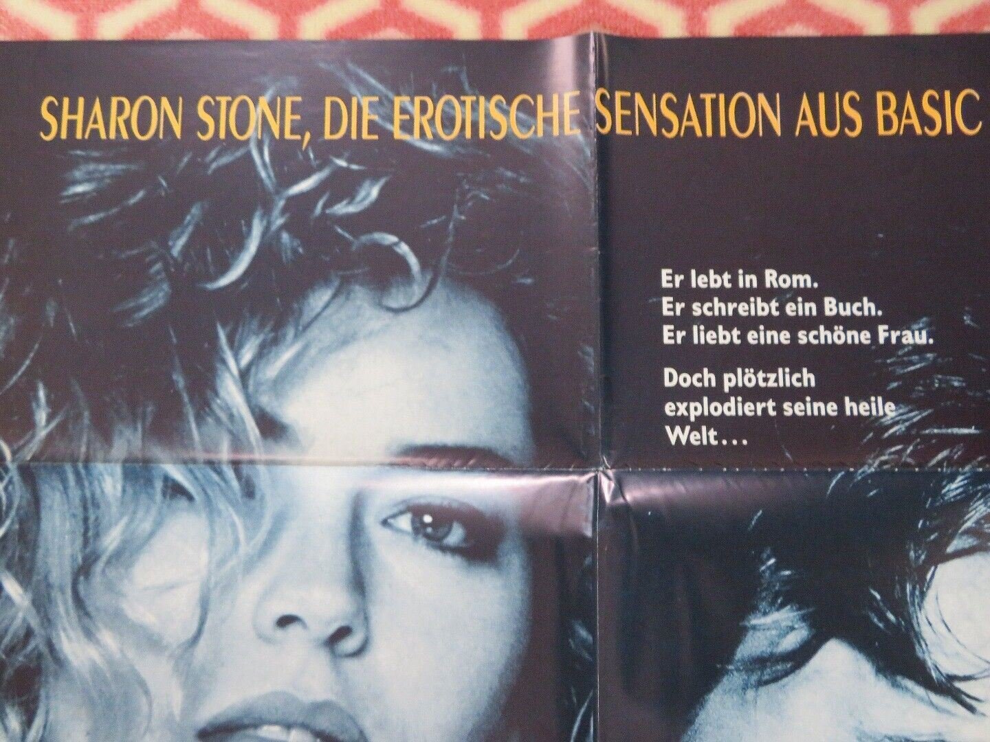 YEAR OF THE GUN GERMAN A1 (33"x 23") POSTER SHARON STONE ANDREW MCCARTHY 1991 Movie posters