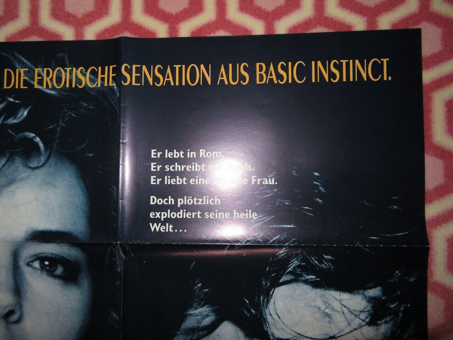 YEAR OF THE GUN GERMAN A1 (33"x 23") POSTER SHARON STONE ANDREW MCCARTHY 1991 Movie posters