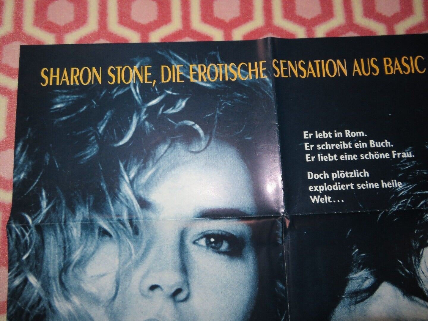 YEAR OF THE GUN GERMAN A1 (33"x 23") POSTER SHARON STONE ANDREW MCCARTHY 1991 Movie posters