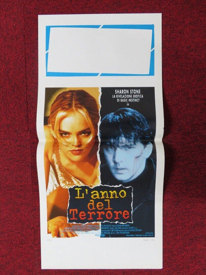 YEAR OF THE GUN ITALIAN LOCANDINA (27.5"x13") POSTER SHARON STONE 1991 Movie posters