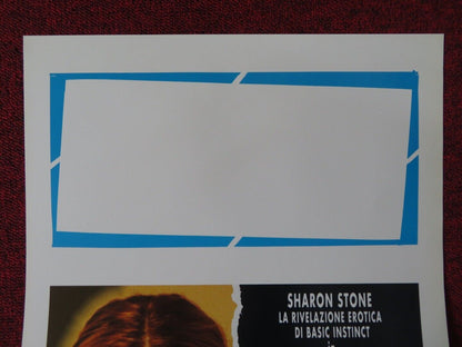 YEAR OF THE GUN ITALIAN LOCANDINA (27.5"x13") POSTER SHARON STONE 1991 Movie posters