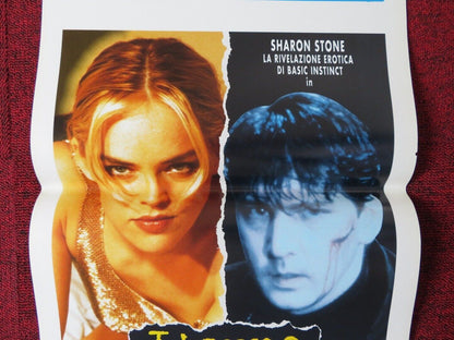 YEAR OF THE GUN ITALIAN LOCANDINA (27.5"x13") POSTER SHARON STONE 1991 Movie posters