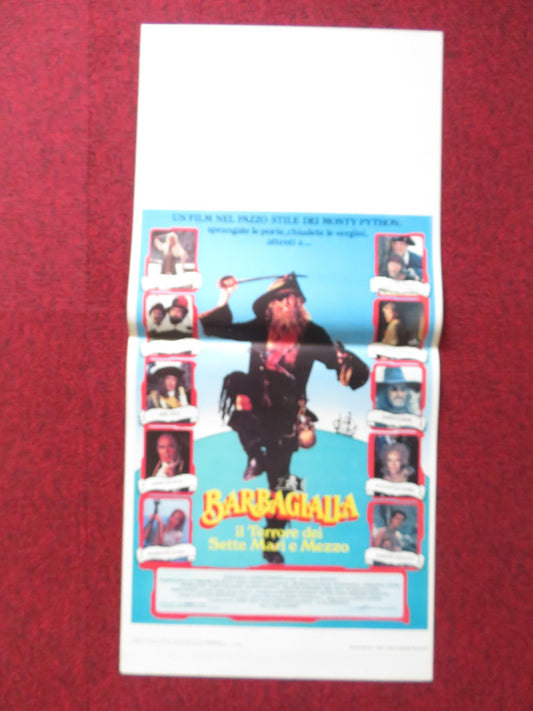 YELLOWBEARD ITALIAN LOCANDINA POSTER GRAHAM CHAPMAN PETER BOYLE 1983 Rendezvous Cinema Movie posters