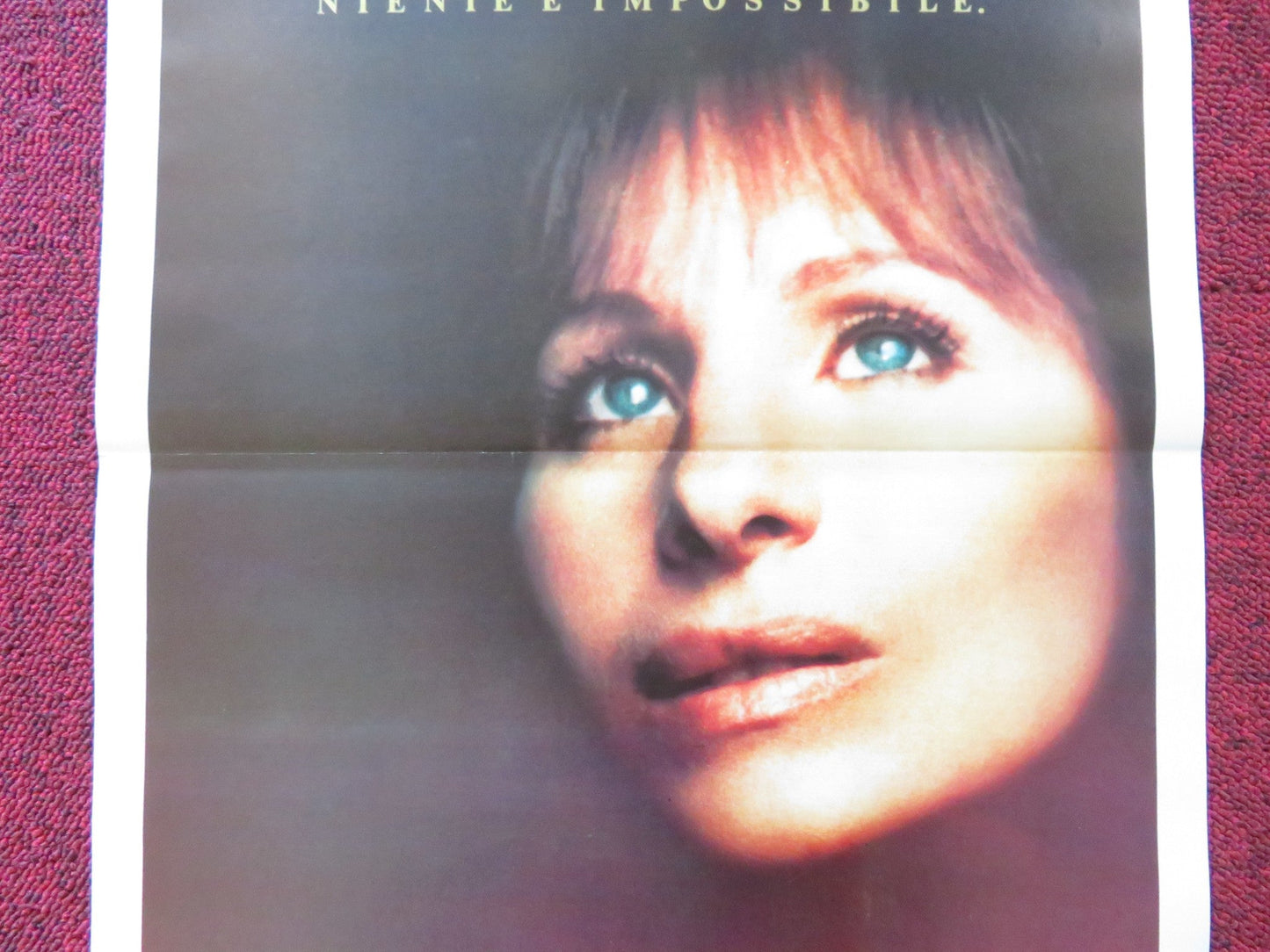 YENTL ITALIAN LOCANDINA POSTER BARBRA STREISAND MANDY PATINKIN 1983 Rendezvous Cinema Movie posters