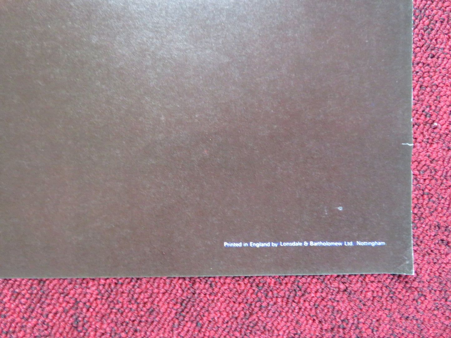 YENTL UK QUAD POSTER FOLDED BARBRA STREISAND MANDY PATINKIN 1983 Rendezvous Cinema Movie posters