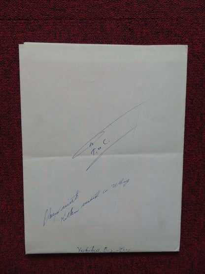 YESTERDAY'S BIG STORY FOLDED US ONE SHEET POSTER 1965 Movie posters