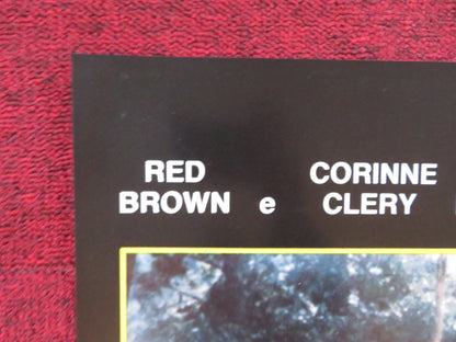 YOR: THE HUNTER FROM THE FUTURE - A ITALIAN FOTOBUSTA POSTER REB BROWN 1983 Rendezvous Cinema Movie posters