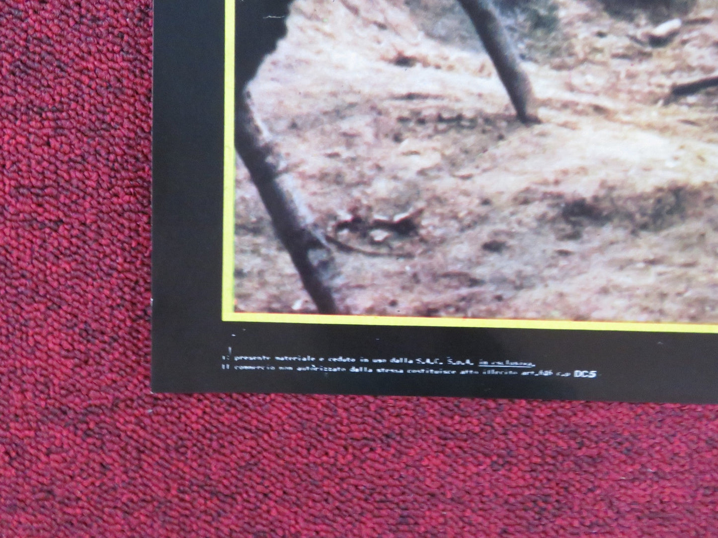 YOR: THE HUNTER FROM THE FUTURE - A ITALIAN FOTOBUSTA POSTER REB BROWN 1983 Rendezvous Cinema Movie posters