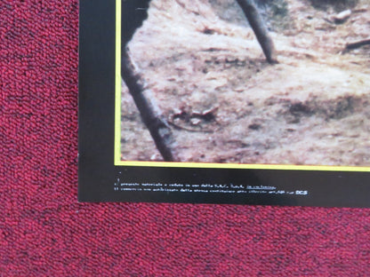 YOR: THE HUNTER FROM THE FUTURE - A ITALIAN FOTOBUSTA POSTER REB BROWN 1983 Rendezvous Cinema Movie posters