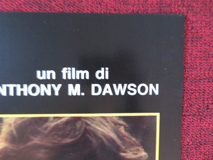 YOR: THE HUNTER FROM THE FUTURE - A ITALIAN FOTOBUSTA POSTER REB BROWN 1983 Rendezvous Cinema Movie posters