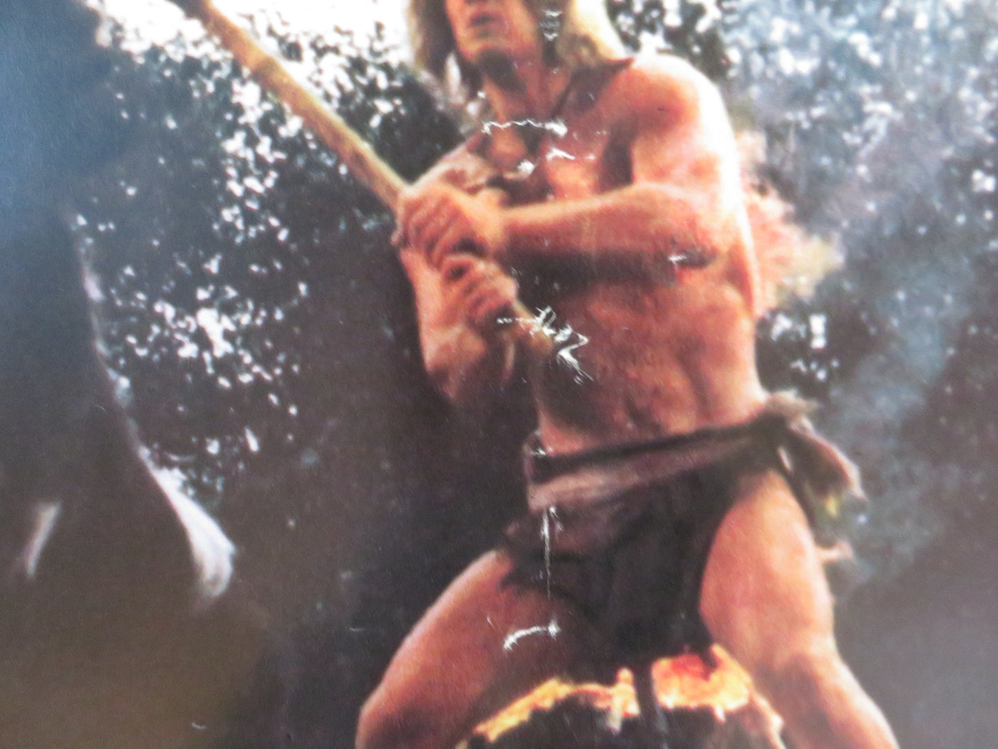 YOR: THE HUNTER FROM THE FUTURE - B ITALIAN FOTOBUSTA POSTER REB BROWN 1983 Rendezvous Cinema Movie posters