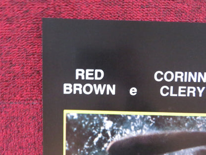 YOR: THE HUNTER FROM THE FUTURE - B ITALIAN FOTOBUSTA POSTER REB BROWN 1983 Rendezvous Cinema Movie posters