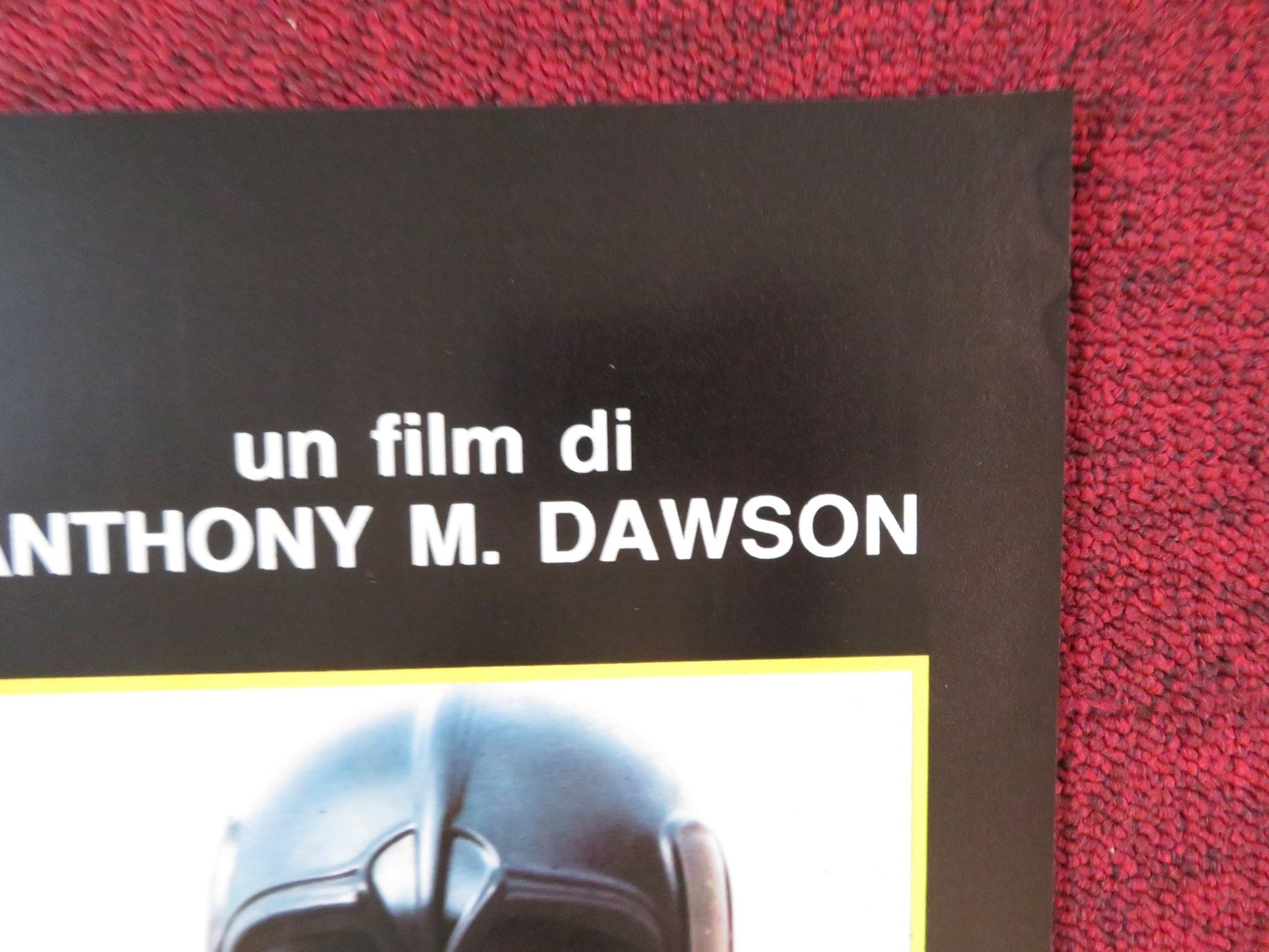 YOR: THE HUNTER FROM THE FUTURE - C ITALIAN FOTOBUSTA POSTER REB BROWN 1983 Rendezvous Cinema Movie posters