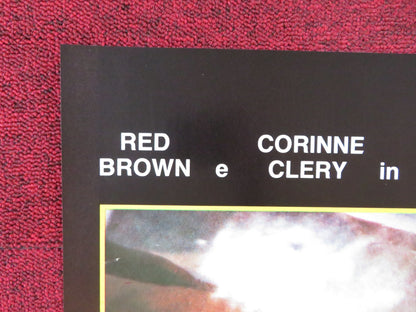 YOR: THE HUNTER FROM THE FUTURE - C ITALIAN FOTOBUSTA POSTER REB BROWN 1983 Rendezvous Cinema Movie posters