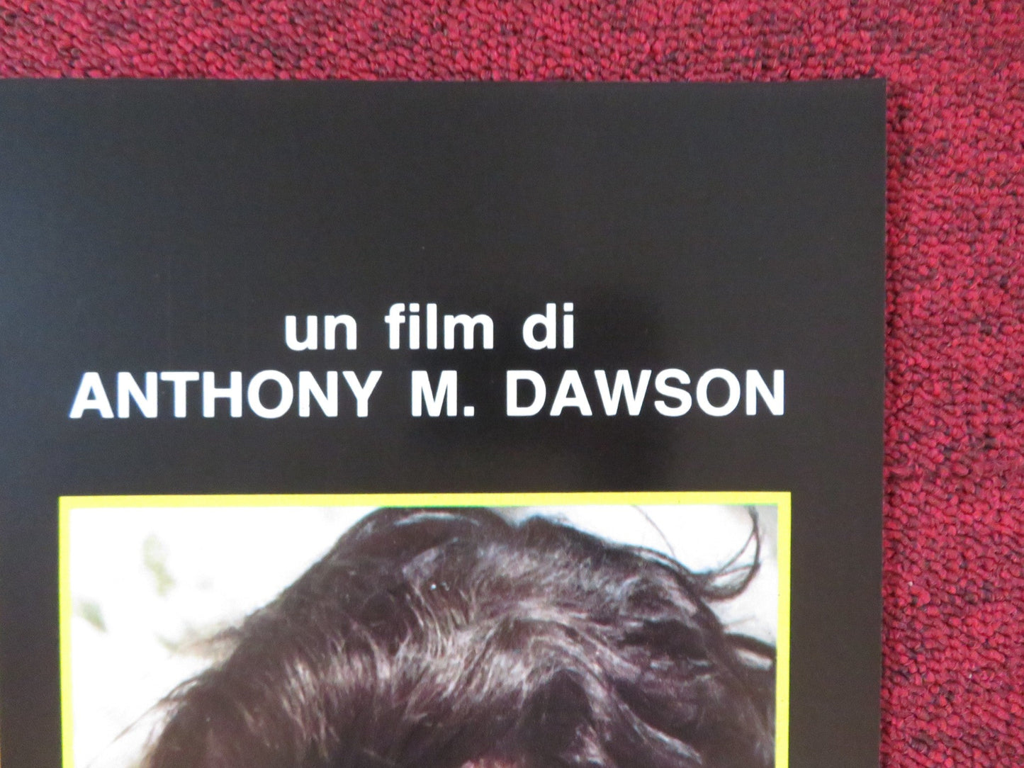 YOR: THE HUNTER FROM THE FUTURE - D ITALIAN FOTOBUSTA POSTER REB BROWN 1983 Rendezvous Cinema Movie posters