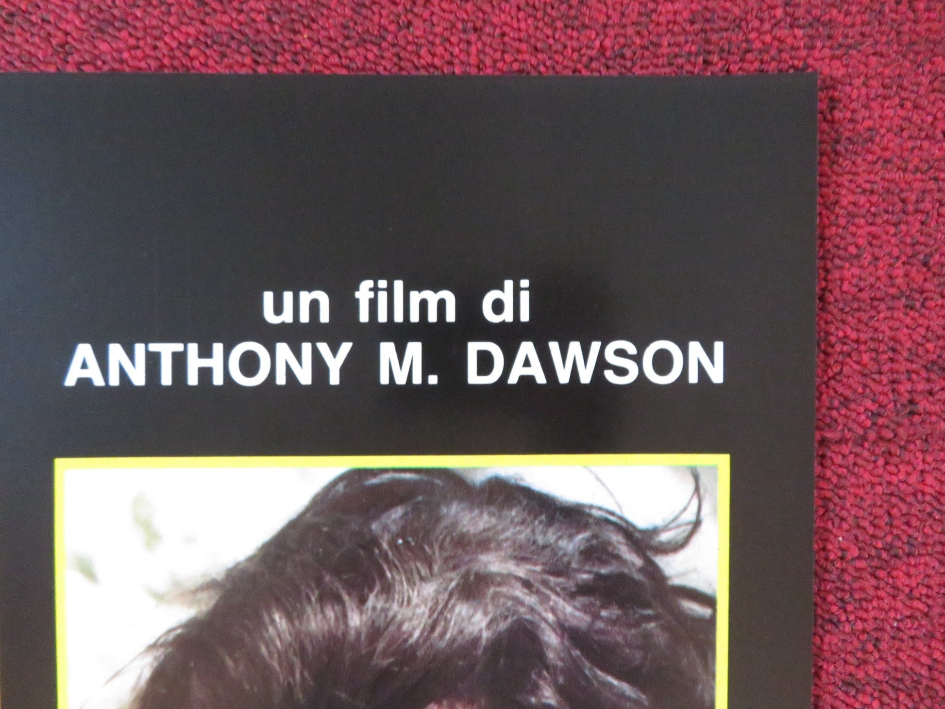 YOR: THE HUNTER FROM THE FUTURE - D ITALIAN FOTOBUSTA POSTER REB BROWN 1983 Rendezvous Cinema Movie posters