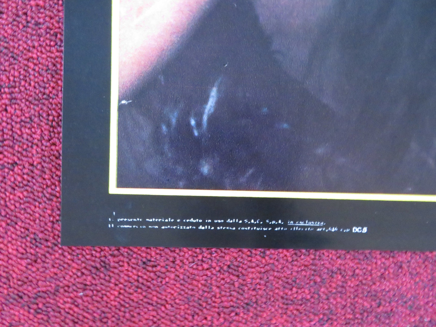 YOR: THE HUNTER FROM THE FUTURE - D ITALIAN FOTOBUSTA POSTER REB BROWN 1983 Rendezvous Cinema Movie posters