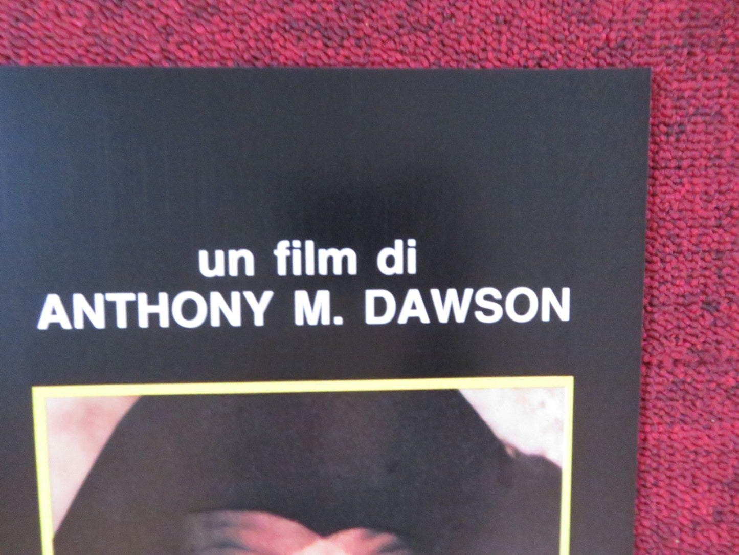 YOR: THE HUNTER FROM THE FUTURE - E ITALIAN FOTOBUSTA POSTER REB BROWN 1983 Rendezvous Cinema Movie posters