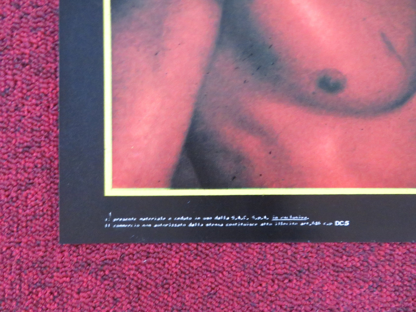 YOR: THE HUNTER FROM THE FUTURE - E ITALIAN FOTOBUSTA POSTER REB BROWN 1983 Rendezvous Cinema Movie posters