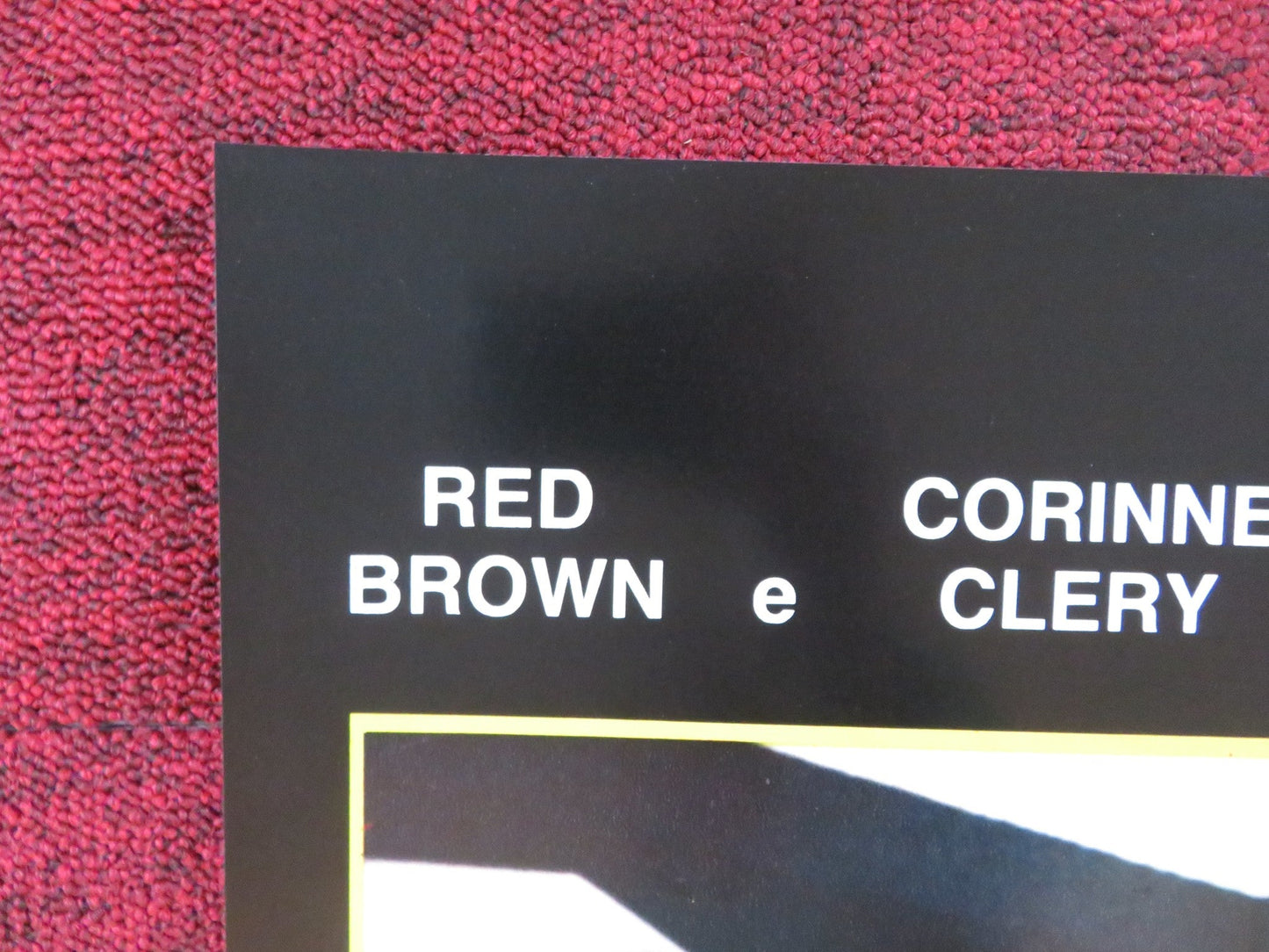 YOR: THE HUNTER FROM THE FUTURE - F ITALIAN FOTOBUSTA POSTER REB BROWN 1983 Rendezvous Cinema Movie posters