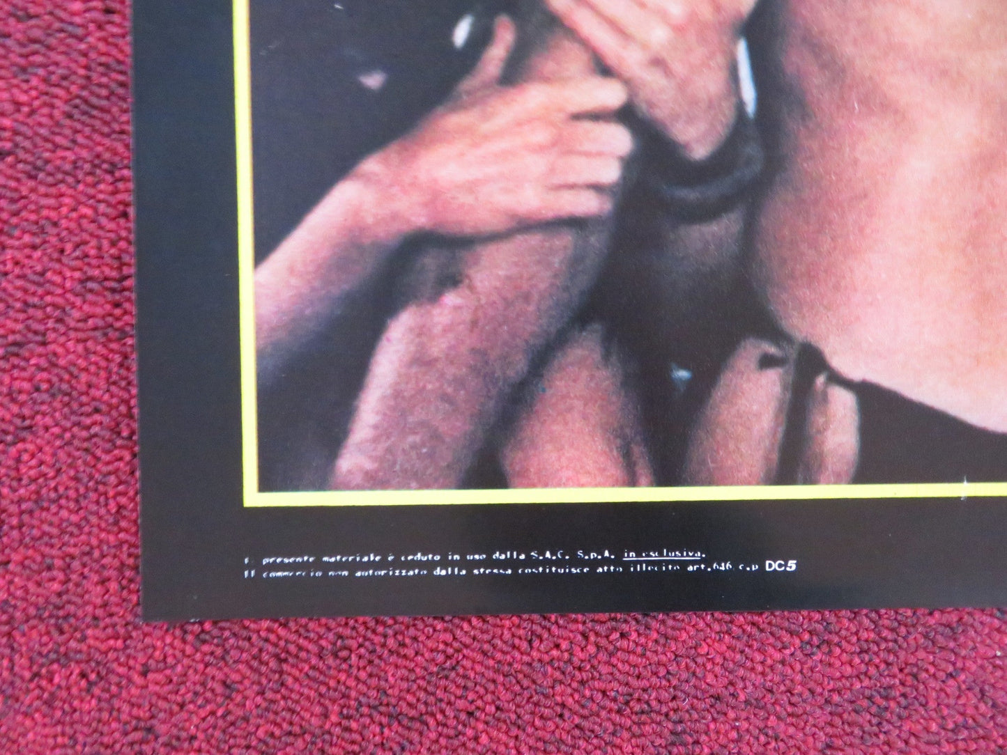 YOR: THE HUNTER FROM THE FUTURE - F ITALIAN FOTOBUSTA POSTER REB BROWN 1983 Rendezvous Cinema Movie posters