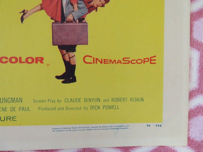 YOU CAN'T RUN AWAY FROM IT US HALF SHEET (22"x 28") POSTER JUNE ALLYSON 1956 Movie posters