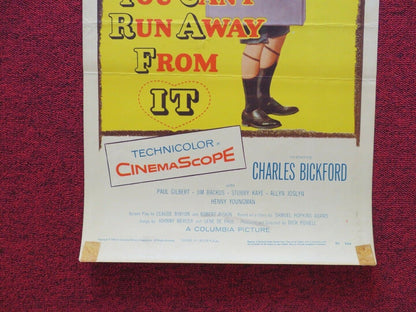 YOU CAN'T RUN AWAY FROM IT US INSERT (14"x 36") POSTER JACK LEMMON 1956 Movie posters