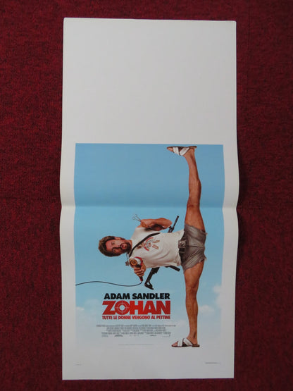 YOU DON'T MESS WITH THE ZOHAN ITALIAN LOCANDINA POSTER ADAM SANDLER 2008 Rendezvous Cinema Movie posters