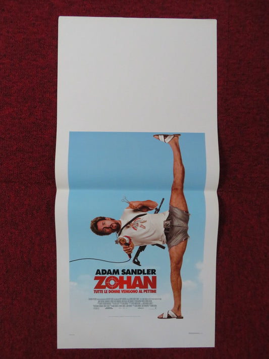 YOU DON'T MESS WITH THE ZOHAN ITALIAN LOCANDINA POSTER ADAM SANDLER 2008 Rendezvous Cinema Movie posters