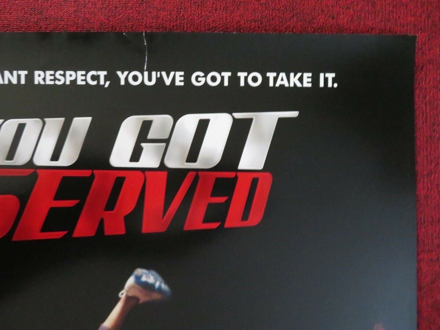 YOU GOT SERVED US ONE SHEET ROLLED POSTER OMARION MARQUES HOUSTON 2004 Movie posters